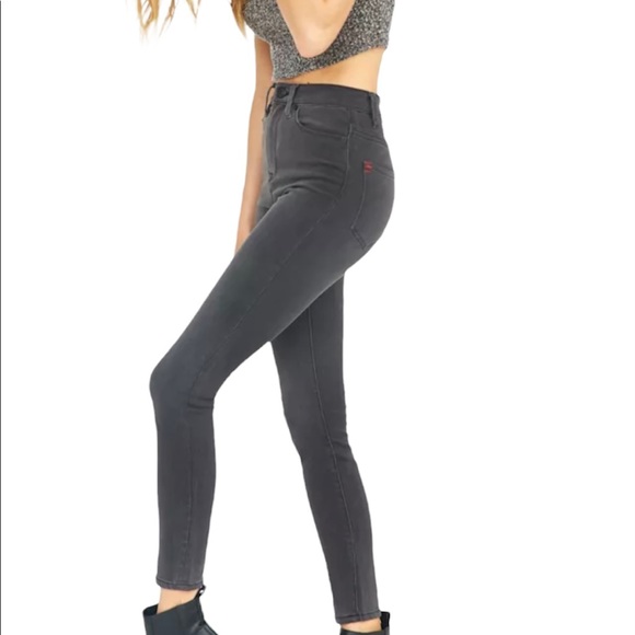 BDG Faded Black High Rise Twig Jeans - Picture 2 of 7